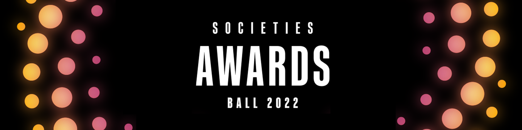 Societies Awards Ball 2022